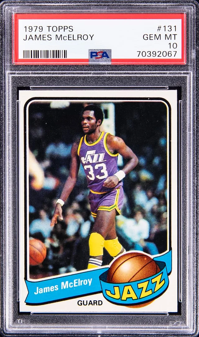 1979-80 Topps James McElroy #131 card image