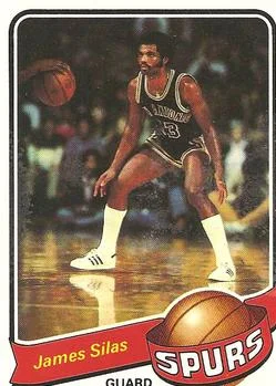 1979-80 Topps James Silas #74 card image