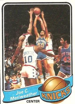 1979-80 Topps Joe Meriweather #69 card image