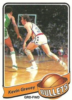 1979-80 Topps Kevin Grevey #34 card image