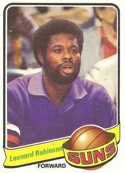 1979-80 Topps Leonard Robinson #95 card image