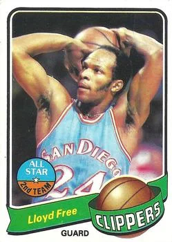 1979-80 Topps Lloyd Free #40 card image