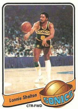 1979-80 Topps Lonnie Shelton #83 card image