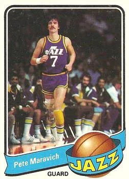 1979-80 Topps Pete Maravich #60 card image