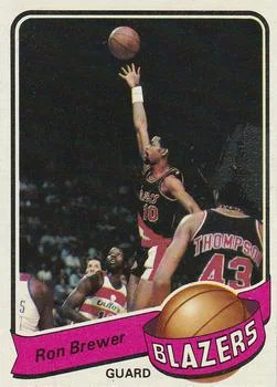 1979-80 Topps Ron Brewer #79 card image