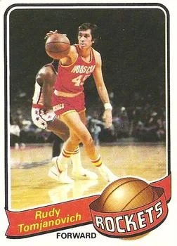 1979-80 Topps Rudy Tomjanovich #41 card image