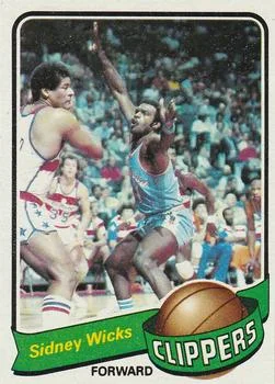 1979-80 Topps Sidney Wicks #16 card image