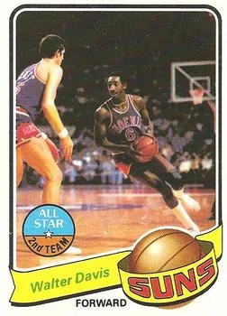 1979-80 Topps Walter Davis #80 card image
