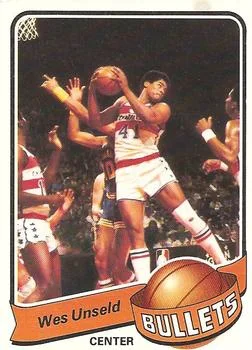 1979-80 Topps Wes Unseld #65 card image
