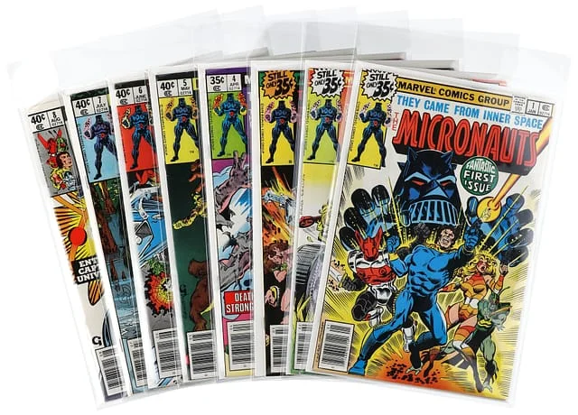1979-81 Marvel) 34 Books - Raw Team Appearance of the Micronauts #1st card image