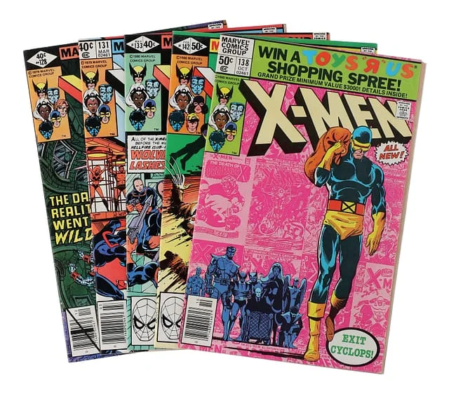 1979-81 Marvel) 5 Books - Raw Appearance of the Dazzler, Cyclops Leaves the X-Men #2nd card image