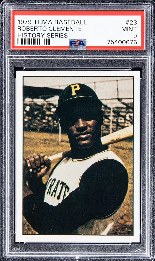 1979 TCMA Baseball History Series Roberto Clemente #23 card image
