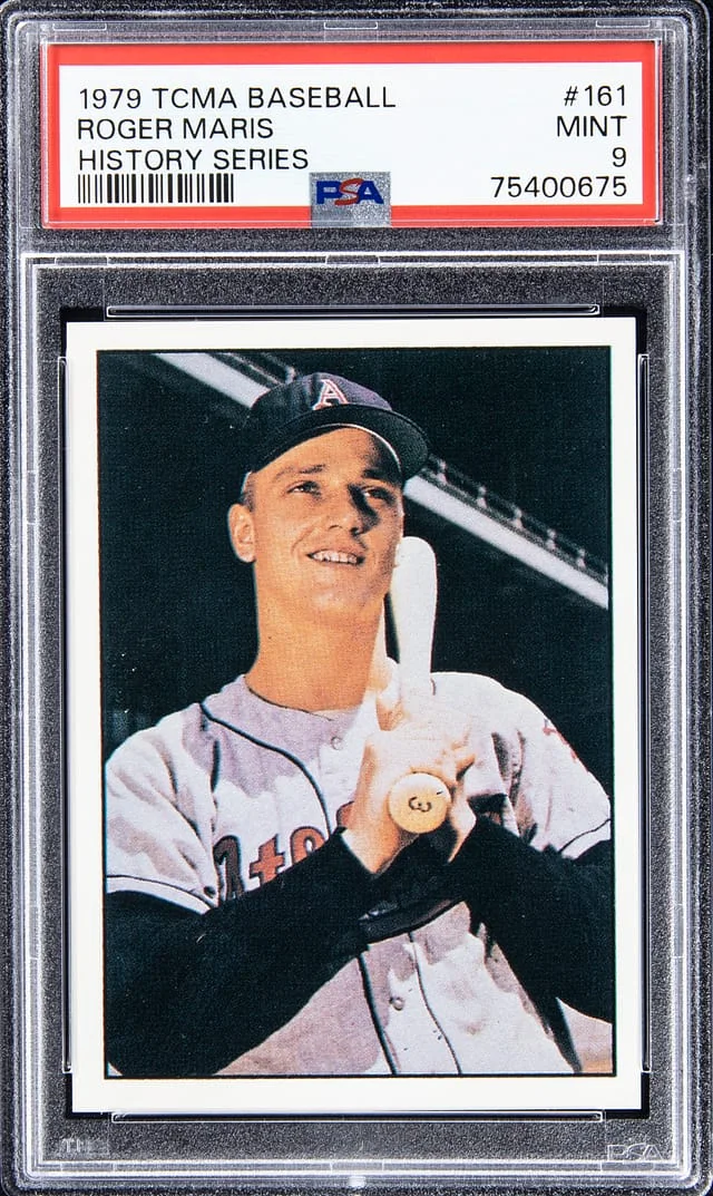 1979 TCMA Baseball History Series Roger Maris #161 card image