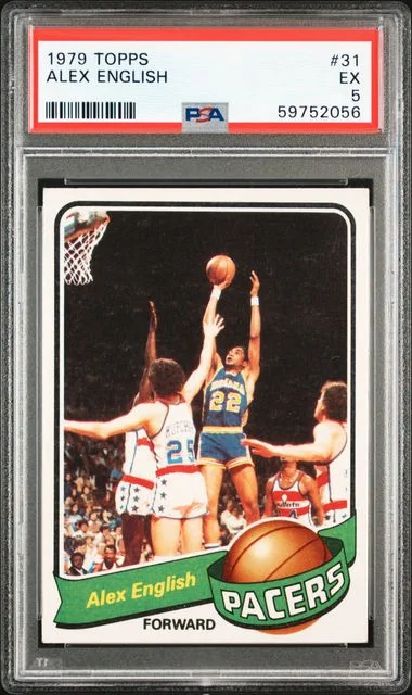 1979 Topps Alex English #31 card image