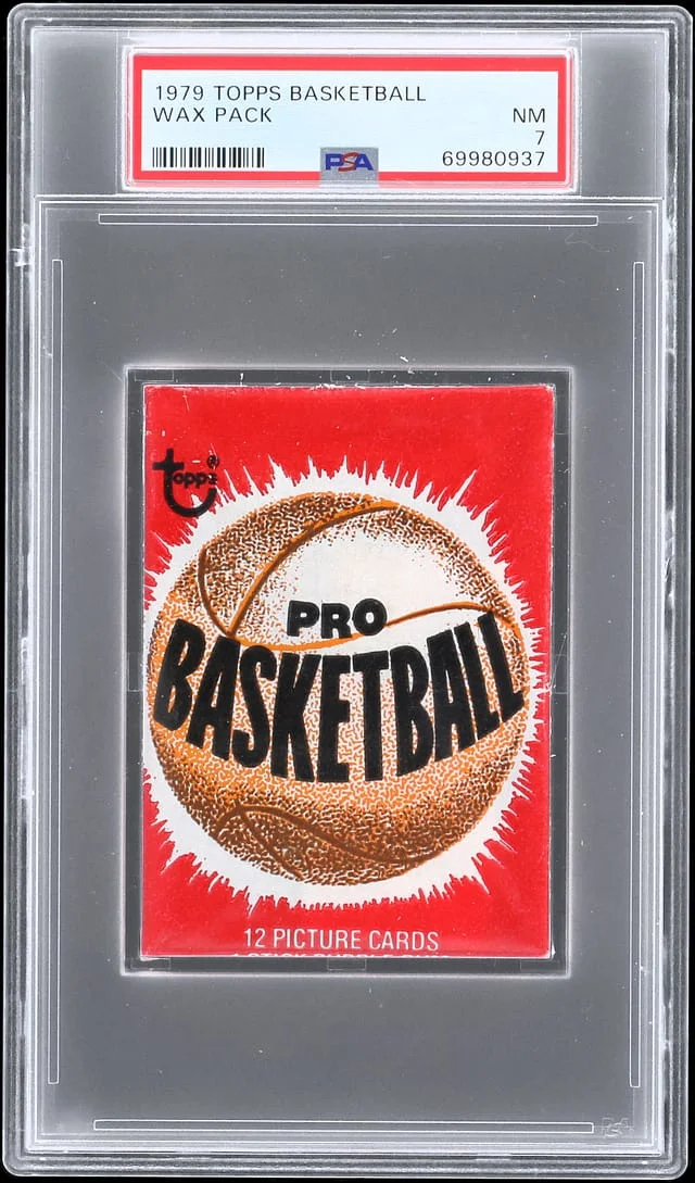 1979 Topps Basketball Wax Pack Retail Pack Alex English, Julius Erving, Pete Maravich #no-number card image