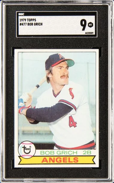 1979 Topps Bob Grich #477 card image