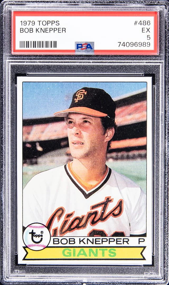1979 Topps Bob Knepper #486 card image