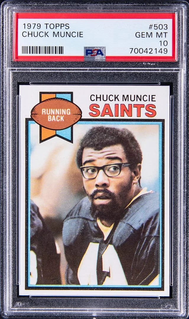1979 Topps Chuck Muncie #503 card image