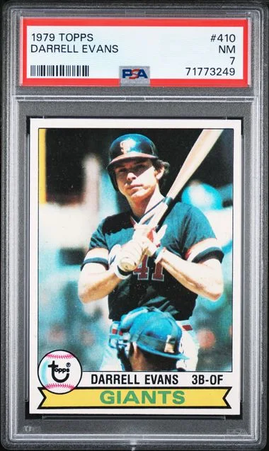 1979 Topps Darrell Evans #410 card image