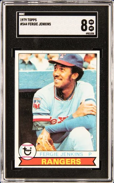 1979 Topps Fergie Jenkins #544 card image