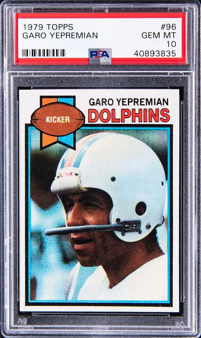 1979 Topps Garo Yepremian #96 card image