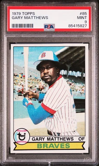 1979 Topps Gary Matthews #85 card image