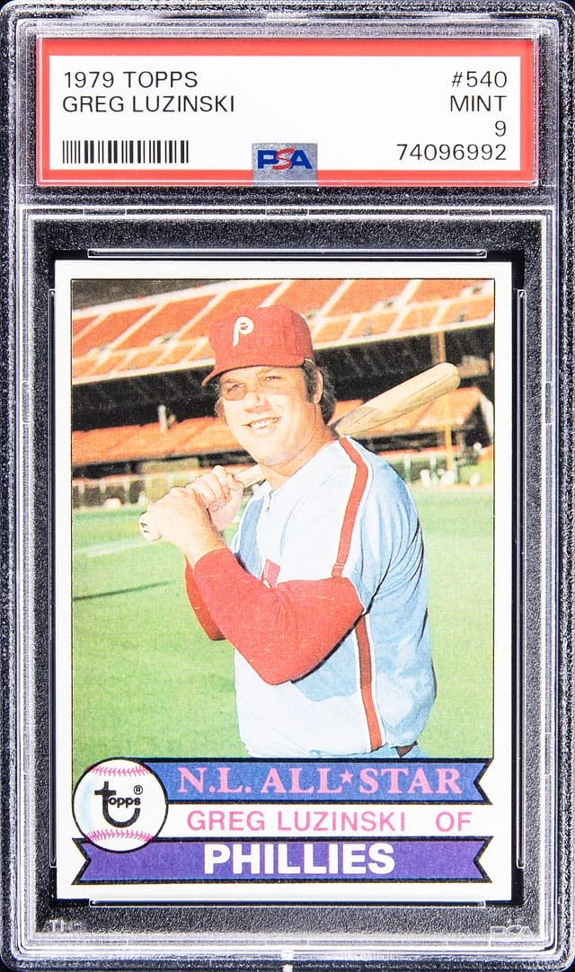 1979 Topps Greg Luzinski #540 card image