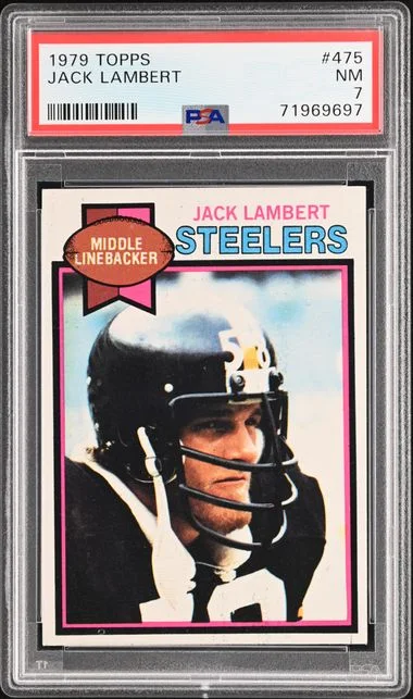 1979 Topps Jack Lambert #475 card image