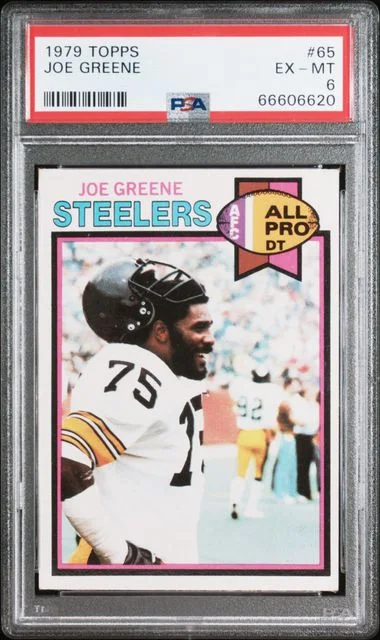1979 Topps Joe Greene #65 card image