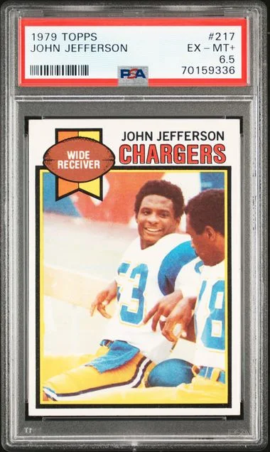 1979 Topps John Jefferson #217 card image