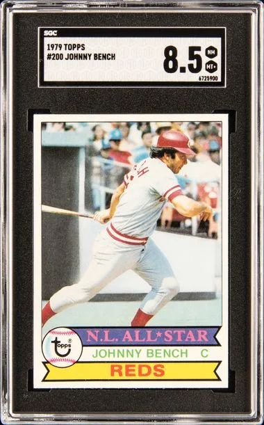 1979 Topps Jonny Bench #200 card image