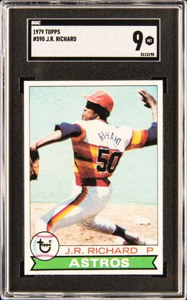1979 Topps J.R. Richard #590 card image