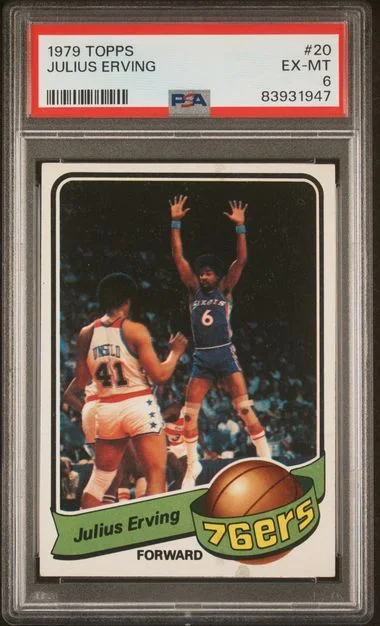 1979 Topps Julius Erving #20 card image