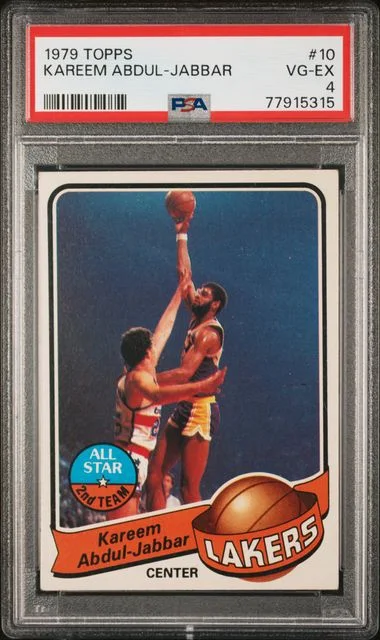 1979 Topps Kareem Abdul-Jabbar #10 card image