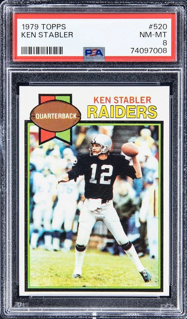 1979 Topps Ken Stabler #520 card image