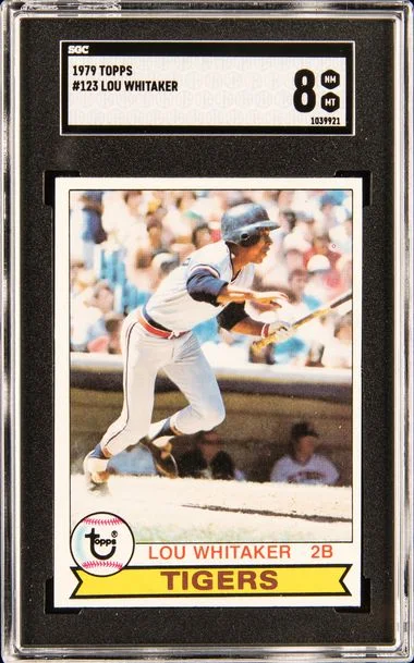 1979 Topps Lou Whitaker #123 card image