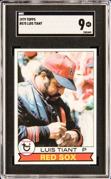 1979 Topps Luis Tiant #575 card image