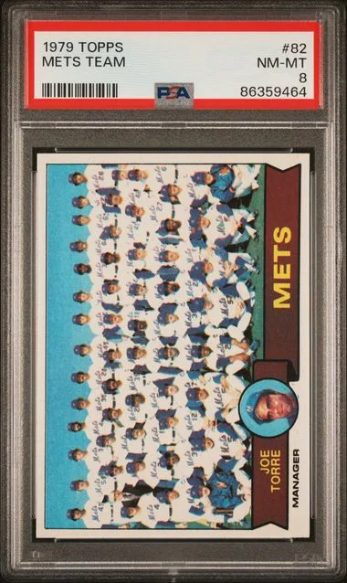 1979 Topps Mets Team #82 card image