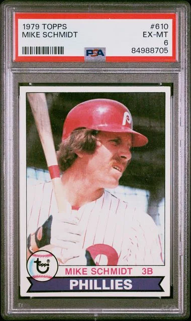 1979 Topps Mike Schmidt #610 card image