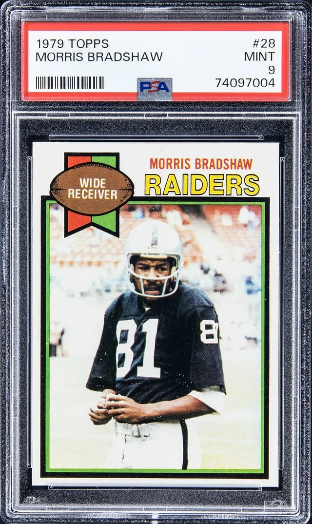 1979 Topps Morris Bradshaw #28 card image