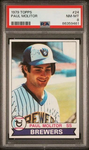 1979 Topps Paul Molitor #24 card image
