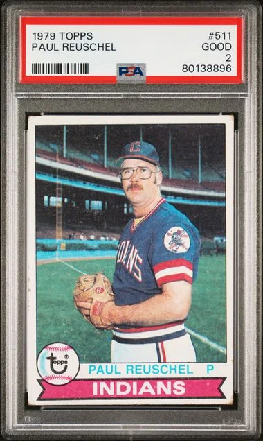 1979 Topps Paul Reuschel #511 card image