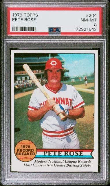 1979 Topps Pete Rose #204 card image