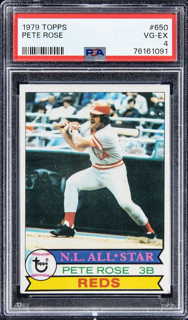 1979 Topps Pete Rose #650 card image