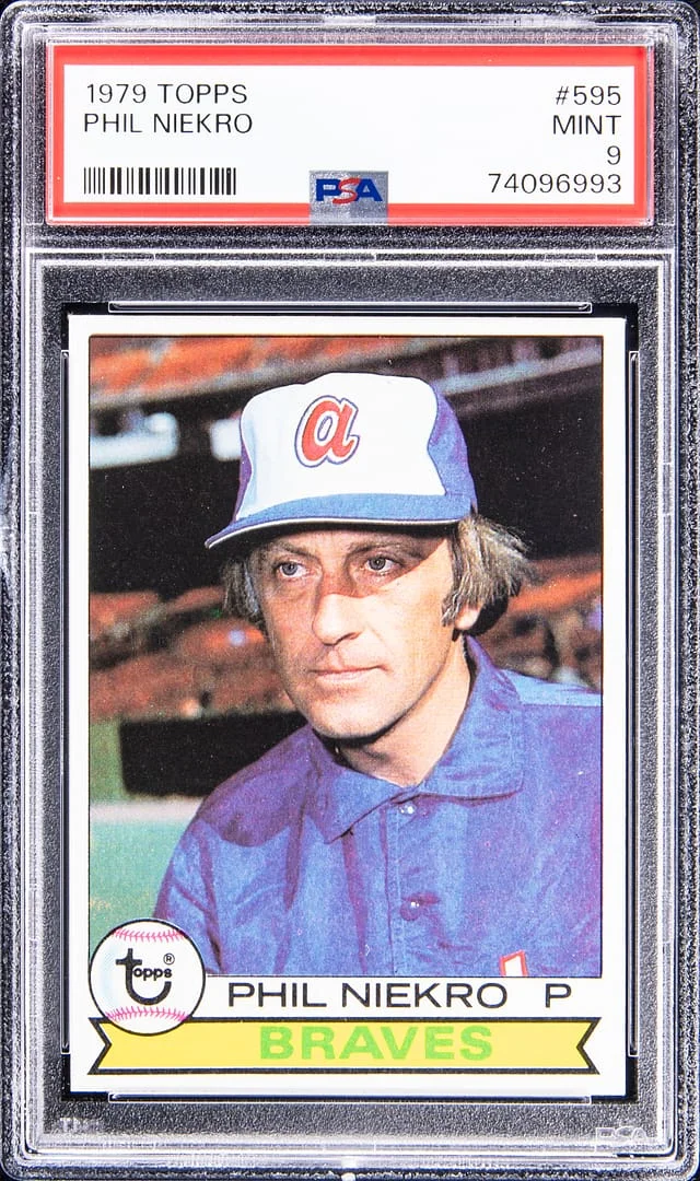 1979 Topps Phil Niekro #595 card image