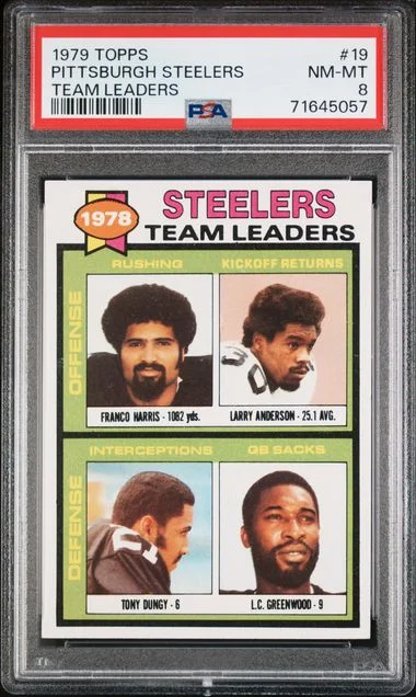 1979 Topps Pittsburgh Steelers #19 card image