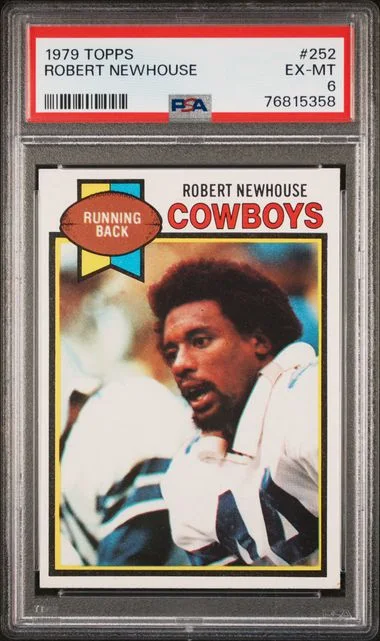1979 Topps Robert Newhouse #252 card image