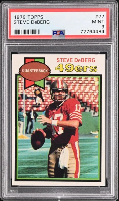 1979 Topps Steve DeBerg #77 card image