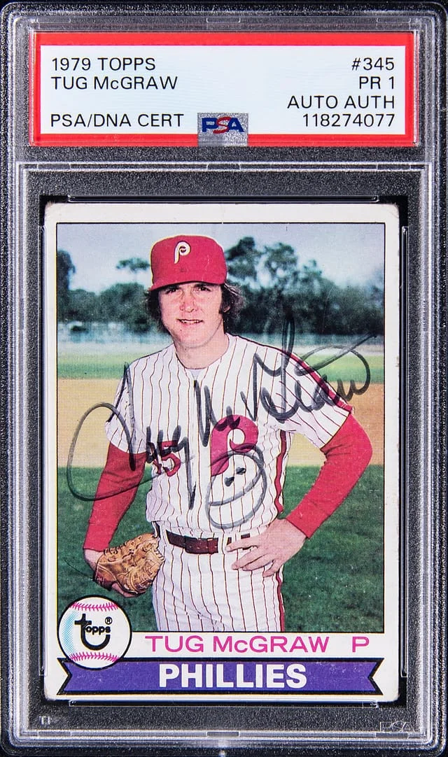 1979 Topps Tug McGraw #345 card image