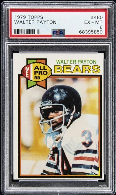 1979 Topps Walter Payton #480 card image